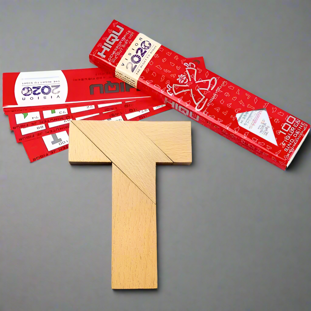 The T Puzzle ( 100 Shapes in 1 ) Make the Shape Puzzle