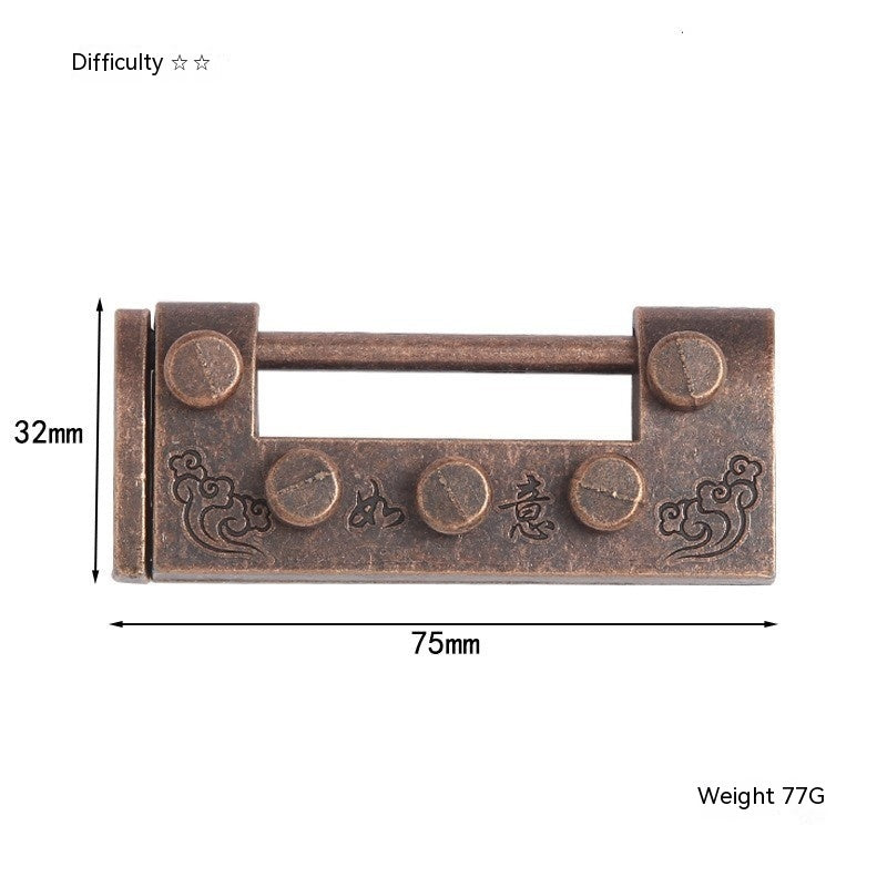 Educational Unlock Toys Puzzle, Full Set Chinese Puzzle