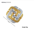 Educational Unlock Toys Puzzle, Full Set Chinese Puzzle