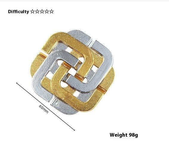 Educational Unlock Toys Puzzle, Full Set Chinese Puzzle