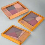 Wooden Shape Fit Puzzle – Educational Toy for Learning Shapes and Coordination