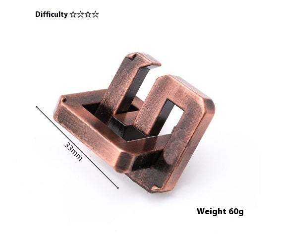 Educational Unlock Toys Puzzle, Full Set Chinese Puzzle