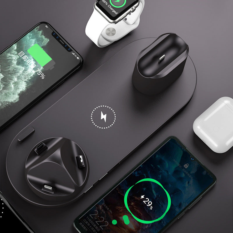 Wireless Charger  6 In 1 Charging Dock Station