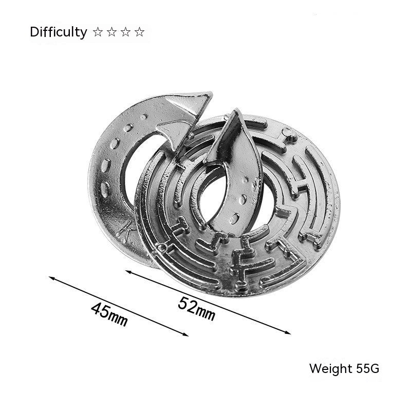 Educational Unlock Toys Puzzle, Full Set Chinese Puzzle