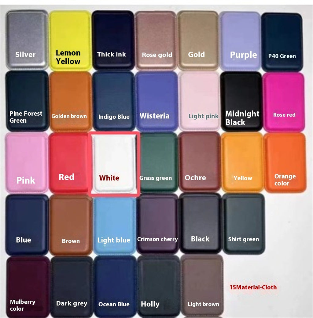 Magsafe Magnetic Leather Card Holder