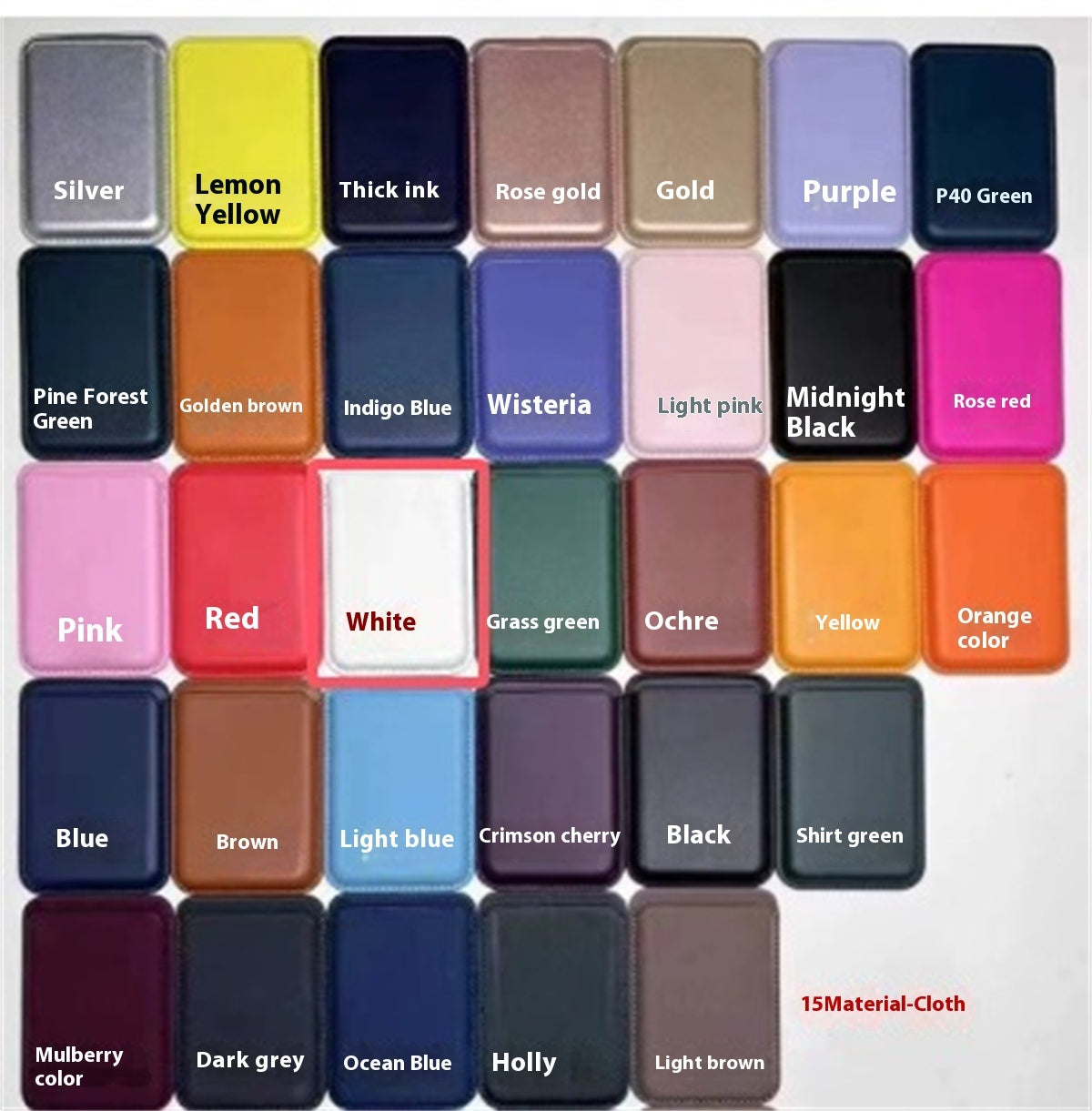 Magsafe Magnetic Leather Card Holder