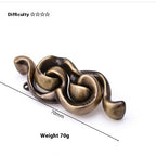 Educational Unlock Toys Puzzle, Full Set Chinese Puzzle