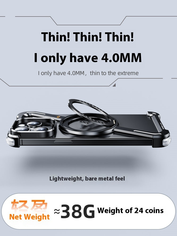 حامل مغناطيسي معدني مجوف لتبديد الحرارة بدون وصلات