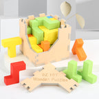 Children's Intelligence Cube Building Blocks Puzzle Decompression Toy