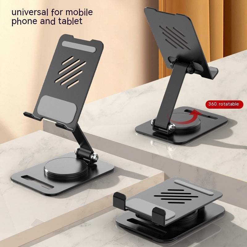 360 Degrees Rotate Metal Desk Mobile Phone Stand