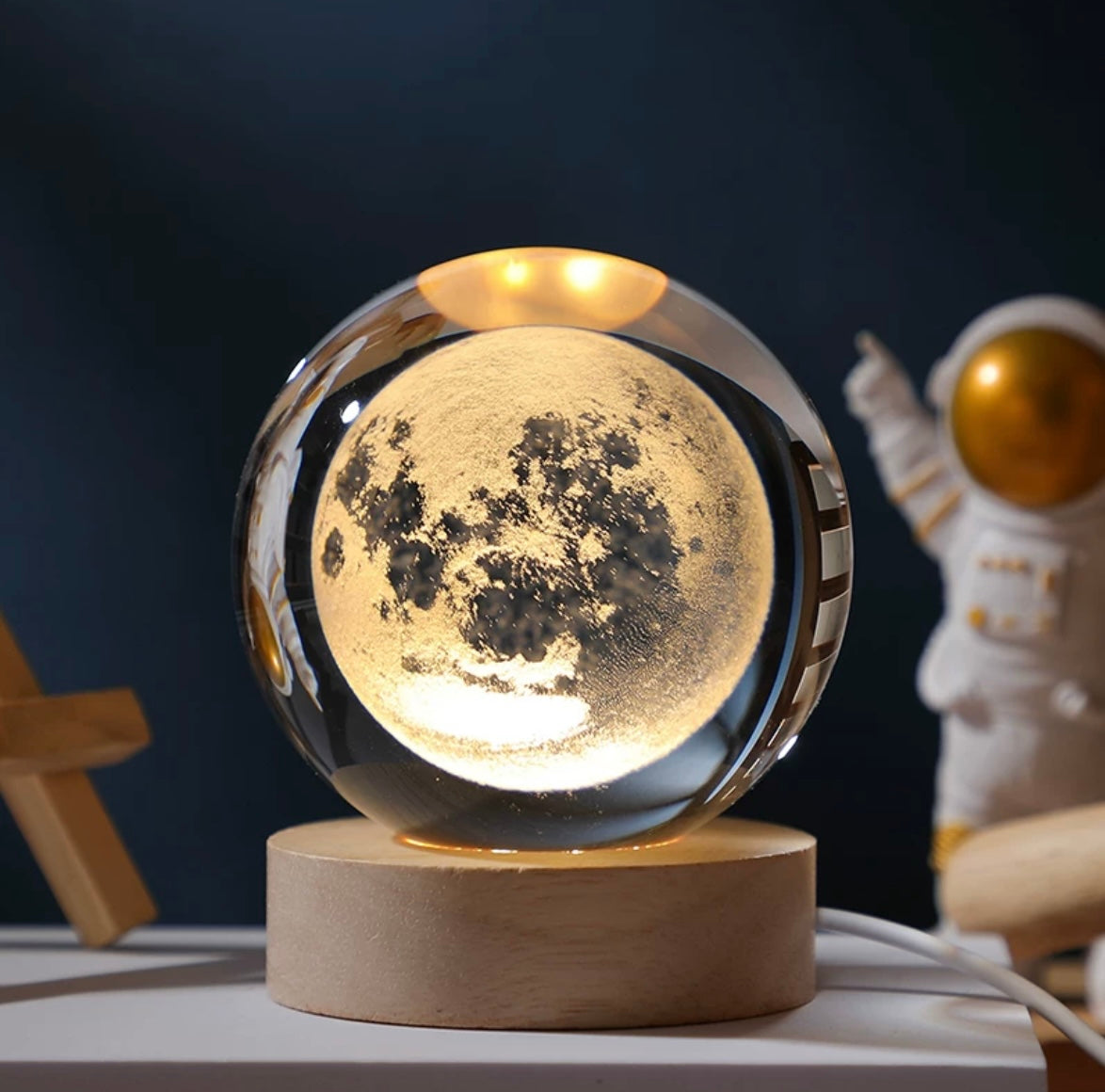 Planets Bedside Light 8 cm diameter