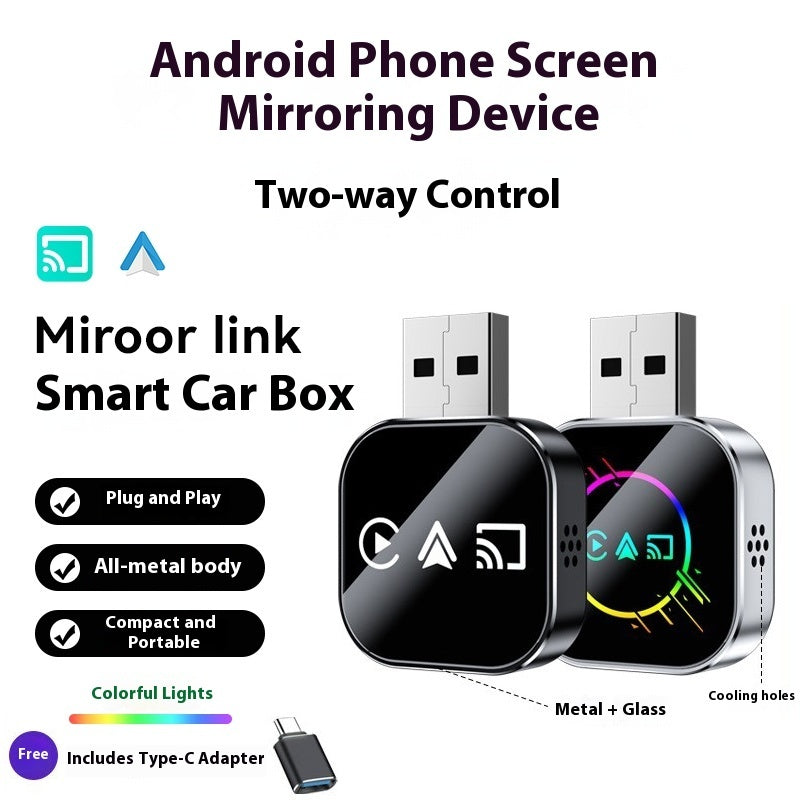 Mobile Phone Projection Screen Mutual Control Car-mounted Adaptor