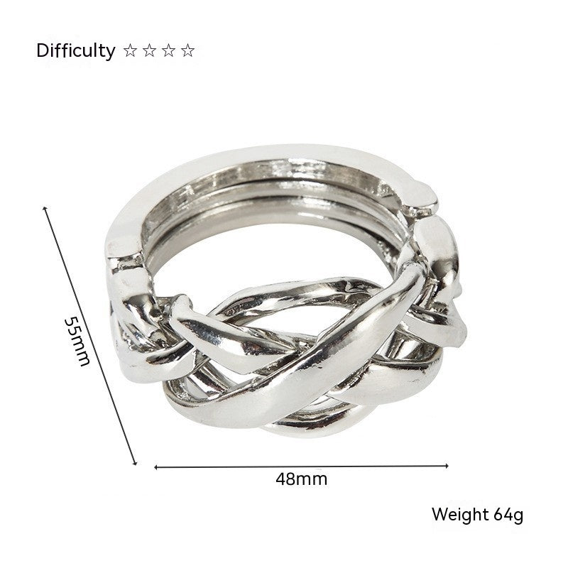 Educational Unlock Toys Puzzle, Full Set Chinese Puzzle