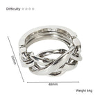 Educational Unlock Toys Puzzle, Full Set Chinese Puzzle