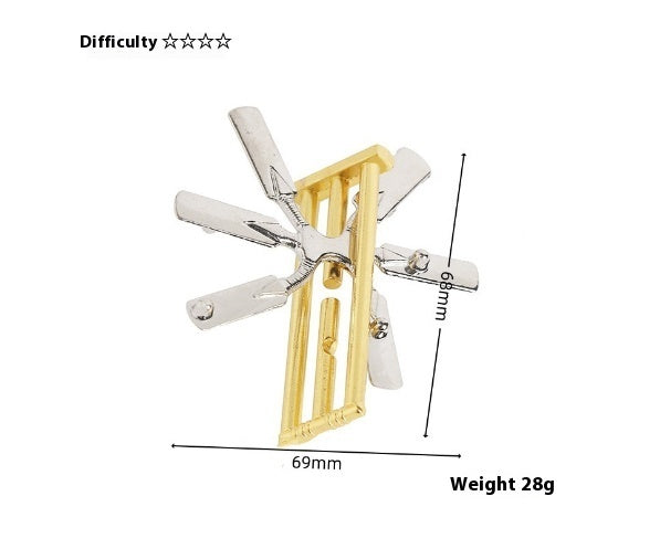 Educational Unlock Toys Puzzle, Full Set Chinese Puzzle