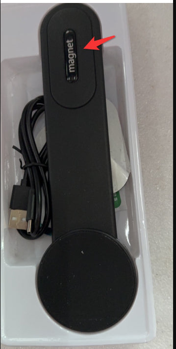 Magnetic Bendable Car Mobile Phone Holder With Wireless Charger