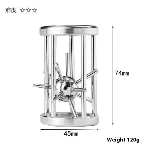 Educational Unlock Toys Puzzle, Full Set Chinese Puzzle