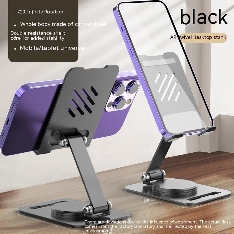 360 Degrees Rotate Metal Desk Mobile Phone Stand