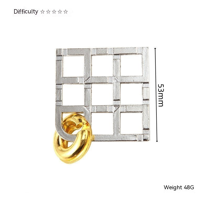 Educational Unlock Toys Puzzle, Full Set Chinese Puzzle