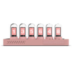 ساعة مكتب مزخرفة (اتصال بالكمبيوتر فقط)