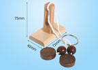 Wooden Puzzle Column Unrope Magic Circles