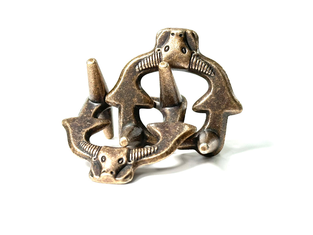 Metal Disentanglement Puzzles – Multiple Designs to Choose