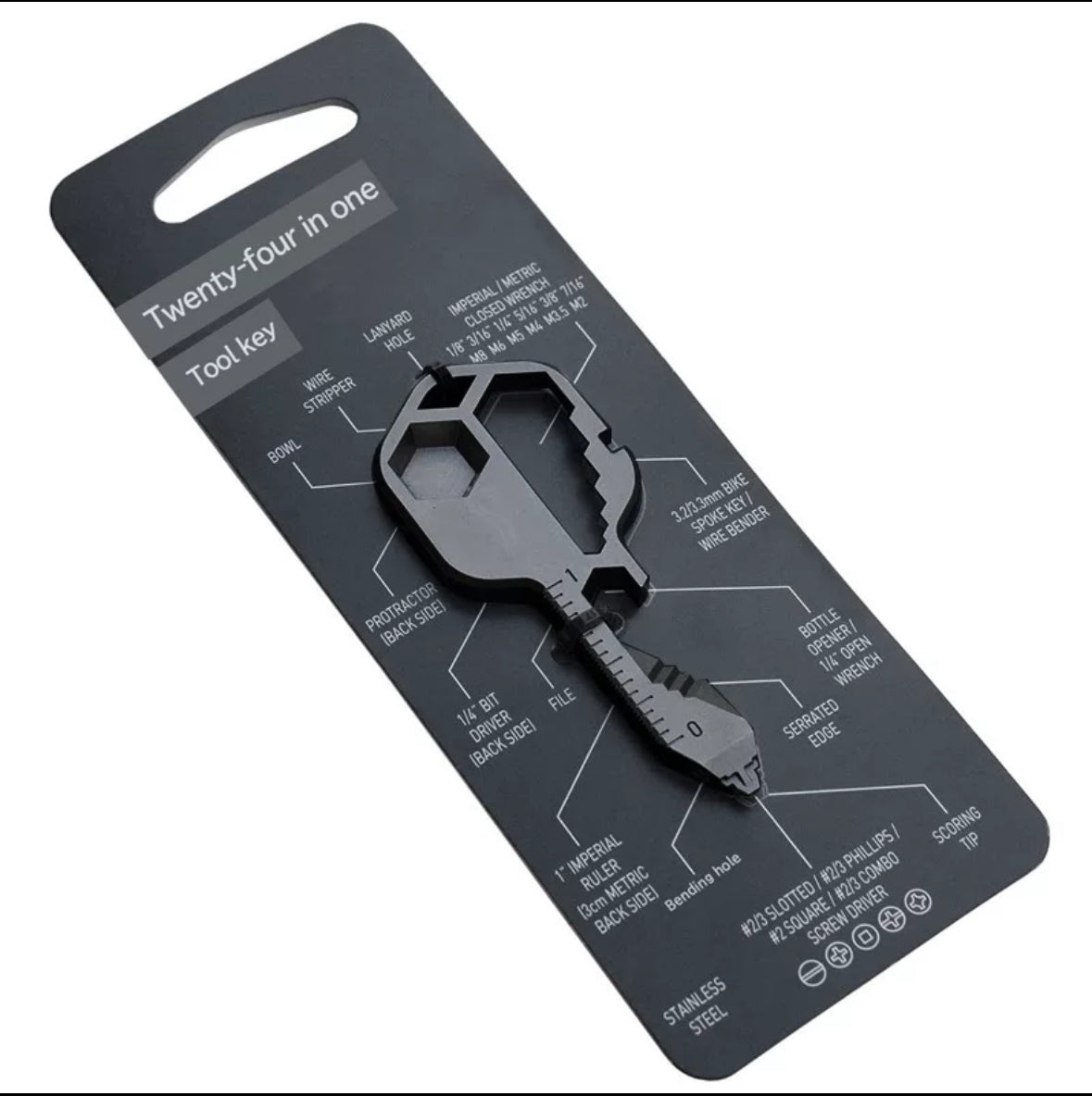 24 in 1 tool key