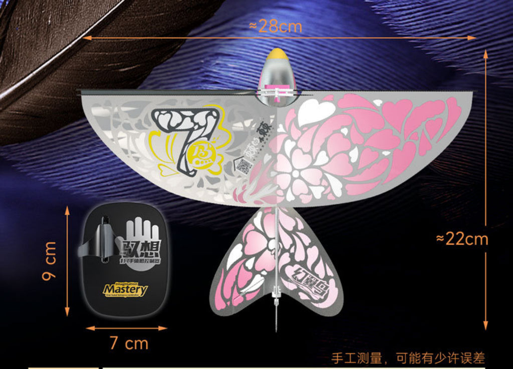 Phantom Wing Bird One Hand Control Black Technology Flapping Wing Flying Bird