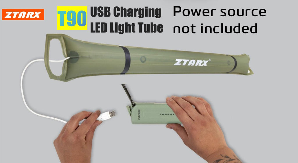 USB Charging LED light tube T90