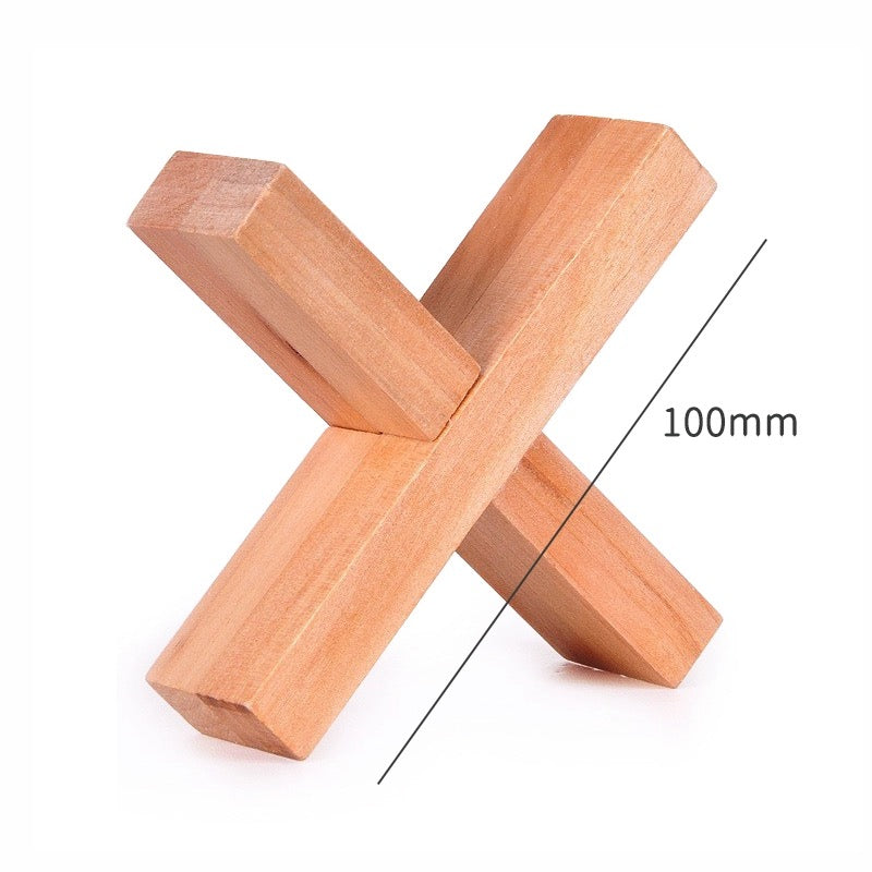 Wooden Brain Teaser Puzzle Collection