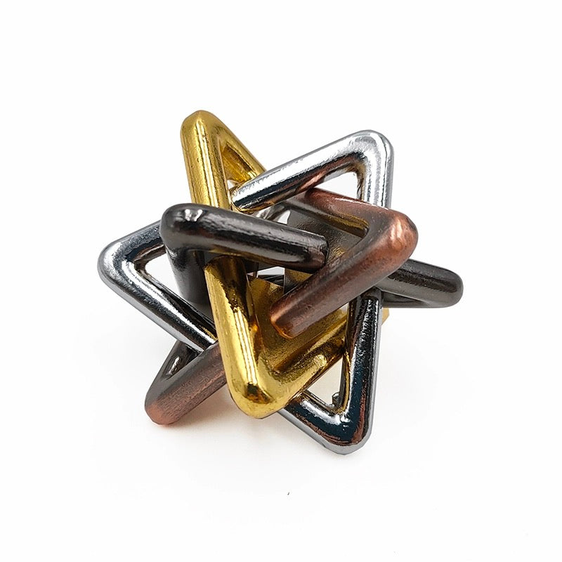 Metal Disentanglement Puzzles – Multiple Designs to Choose