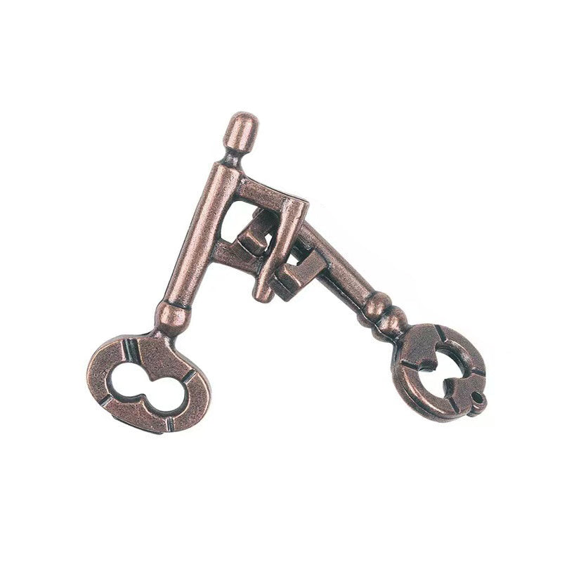 Classic Metal Wire Puzzles – Assorted Designs