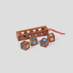 Blocks with Colors Puzzle ( Wooden Puzzle ) Rearrange Puzzle