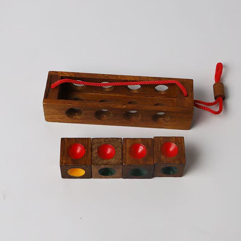 Blocks with Colors Puzzle ( Wooden Puzzle ) Rearrange Puzzle