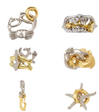 Metal Sea Animal Themed Puzzle Collection with Varying Difficulty Levels