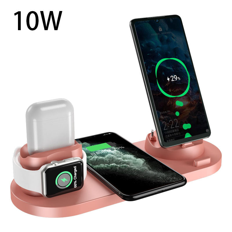 Wireless Charger  6 In 1 Charging Dock Station