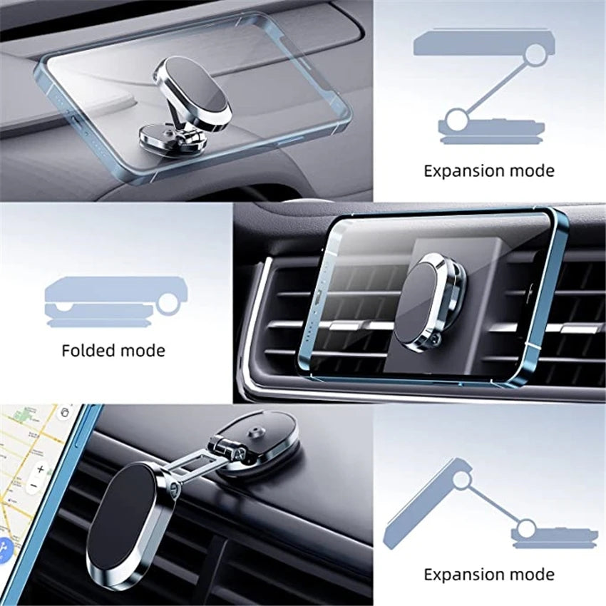 Rotate Metal Magnetic Car Phone Holder