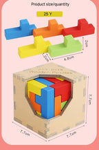 Children's Intelligence Cube Building Blocks Puzzle Decompression Toy