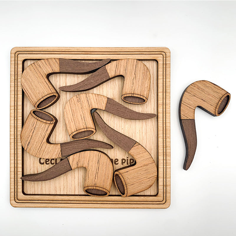 Crossroad Super Difficult High IQ Brainy Wooden Student Children Educational Toys