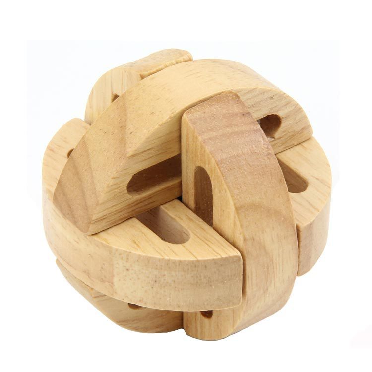 Full Set Of Classical Mortise Wooden Puzzle Toys