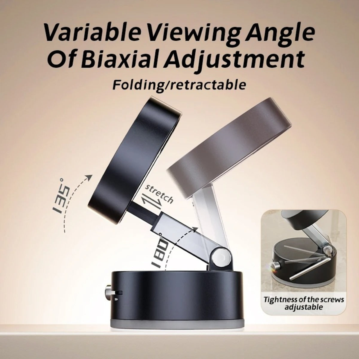 حامل هاتف مغناطيسي فائق القوة، حامل هاتف قابل للطي للسيارة، حامل هاتف لوحي، حامل هاتف يدور 360 درجة، قاعدة شفط فراغية، حامل نظام تحديد المواقع العالمي (GPS).
