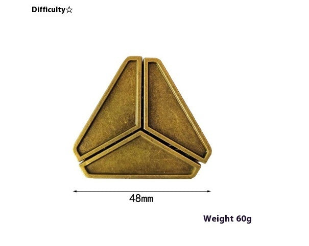 Educational Unlock Toys Puzzle, Full Set Chinese Puzzle