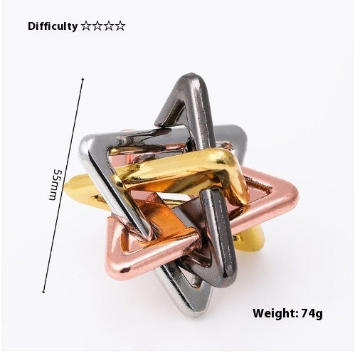 Educational Unlock Toys Puzzle, Full Set Chinese Puzzle