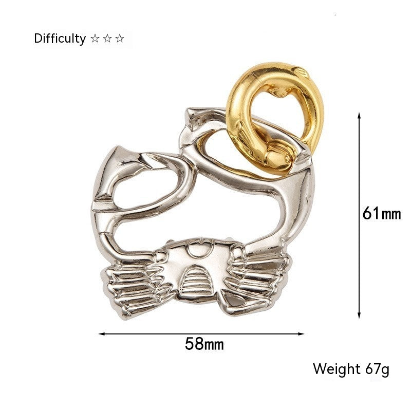 Educational Unlock Toys Puzzle, Full Set Chinese Puzzle