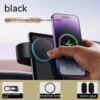 Magnetic Bendable Car Mobile Phone Holder With Wireless Charger