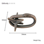 Educational Unlock Toys Puzzle, Full Set Chinese Puzzle